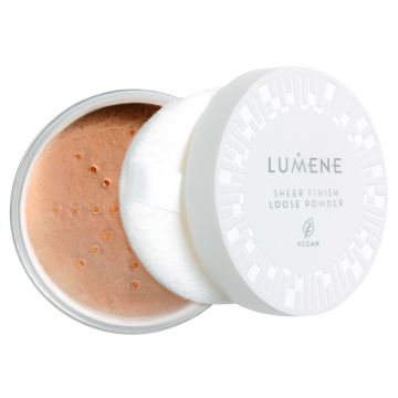 LUMENE SHEER FINISH IRTOPUUTERI-TRANSLUCENT MEDIUM DEEP