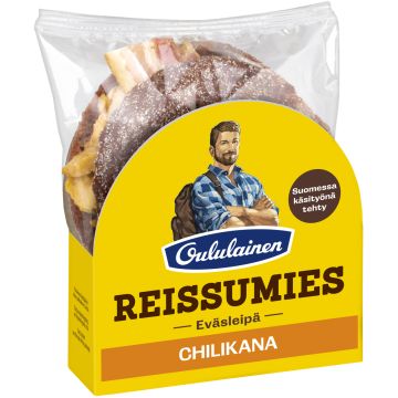 OULULAINEN REISSUMIES EVÄSLEIPÄ CHILIKANA 135 G