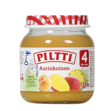 PILTTI AURINKOINEN 4KK 125 G