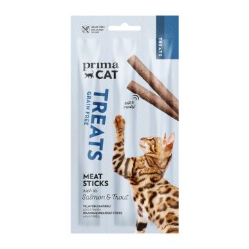 PRIMACAT MEAT STICK LOHI-TAIMEN 3KPL 15 G