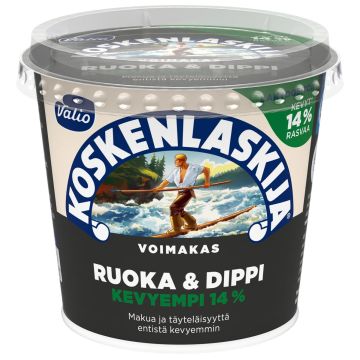 VALIO KOSKENLASKIJA RUOKA & DIPPI VOIMAKAS 14% LAKTON 250 G