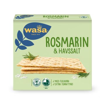 WASA ROSMARIINI & MERISUOLA NÄKKILEIPÄ 190 G