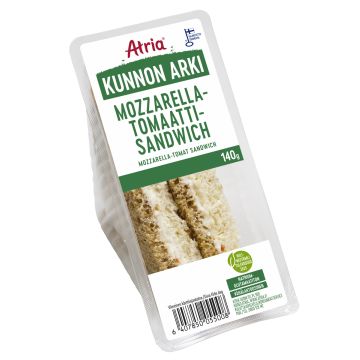 ATRIA KUNNON ARKI MOZZARELLA-TOMAATTI SANDWICH 140 G