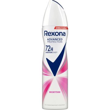 REXONA ADVANCED PROTECTION BIORYTHM SPRAY 150 ML