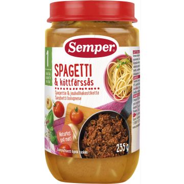 SEMPER SPAGETTIA JA JAUHELIHAKAS 1V 235 G