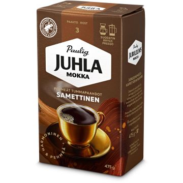 PAULIG JUHLA MOKKA SAMETTINEN KAHVI 475 G