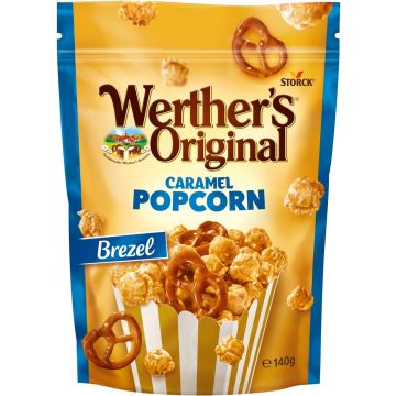 WERTHER'S ORIGINAL CARAMEL POPCORN BRETZEL 140 G