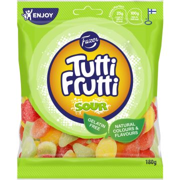 FAZER TUTTI FRUTTI SOUR 180 G