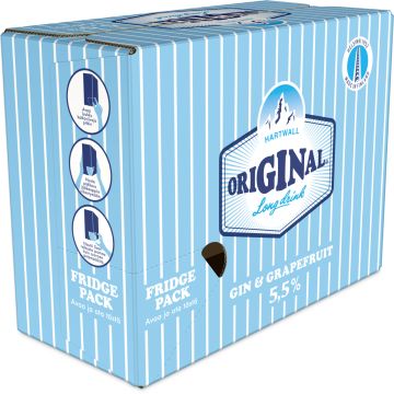 ORIGINAL LONG DRINK 5,5% GRAPEFRUIT 0,33 TLK 12-PACK 3,96 L