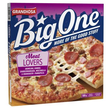 GRANDIOSA BIG ONE PAN PIZZA MEAT LOVERS 580 G