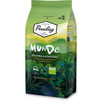 PAULIG MUNDO KOLUMBIA PAPU LUOMU 450 G