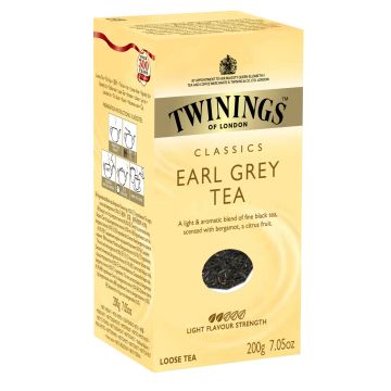 TWININGS EARL GREY IRTOTEE 200 G