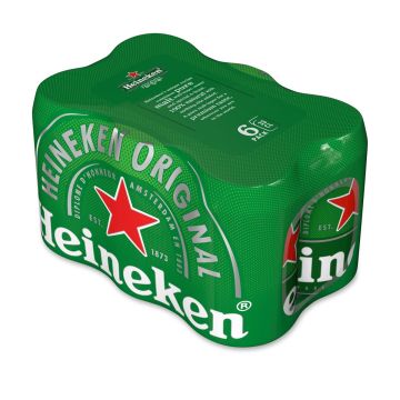 HEINEKEN 5,0% 0,33 TLK 6-PACK 1,98 L