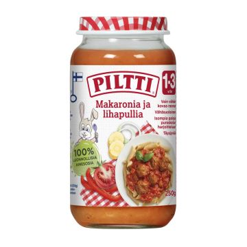 PILTTI MAKARONIA JA LIHAPULLIA 15KK 250 G