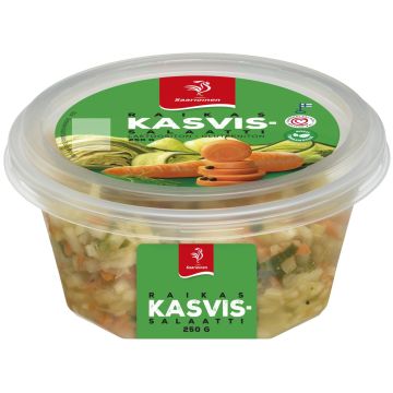 SAARIOINEN RAIKAS KASVISSALAATTI 250 G