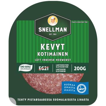 SNELLMAN KOTIMAINEN KEVYT MEETVURSTI 200 G