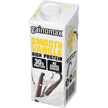 GAINOMAX HIGH PROTEIN DRINK SMOOTH VANILLA 250 ML