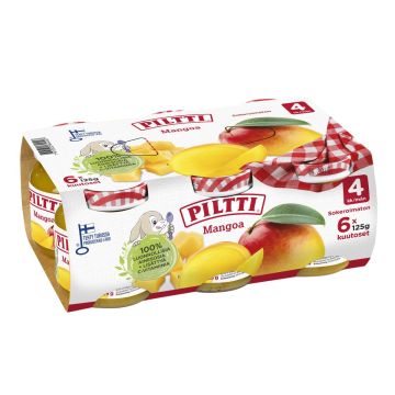 PILTTI MANGO KUUTOSET 4KK 6-PACK 750 G