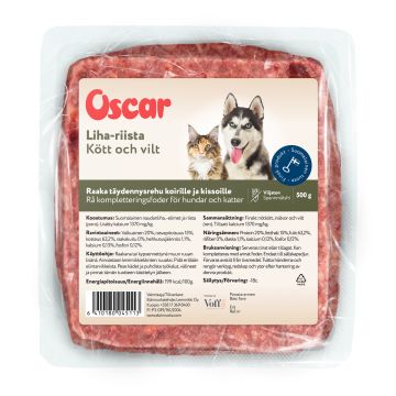 OSCAR LIHA-RIISTAHERKKU PAKASTE 500 G