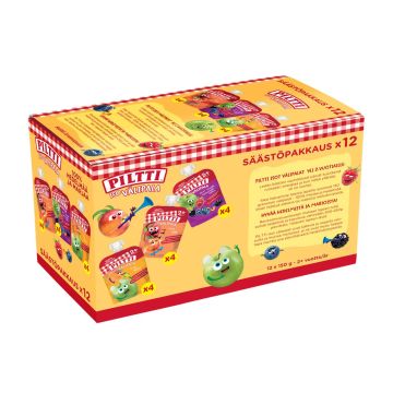 PILTTI ISO VÄLIPALA SÄÄSTÖPAKKAUS 12KPL 2+V ANNOSPUSSI 1,8 KG