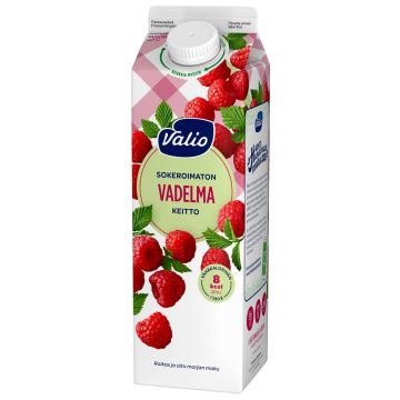 VALIO VADELMAKEITTO SOKEROIMATON 1KG