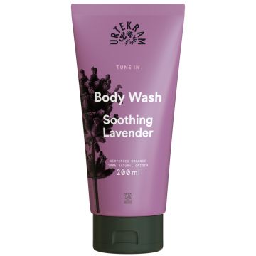 URTEKRAM LUOMU SOOTHING LAVENDER BODY WASH 200 ML