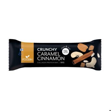 FOODIN COLLAGEN PROTEIN BAR CARAMEL CINNAMON 50 G