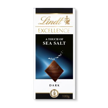 LINDT EXCELLENCE MERISUOLA TUMMA SUKLAALEVY 100 G