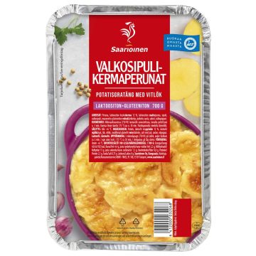 SAARIOINEN VALKOSIPULIKERMAPERUNAT 700 G