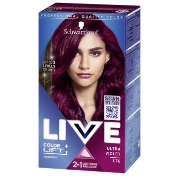 SCHWARZKOPF LIVE HIUSVÄRI L76 ULTRA VIOLET