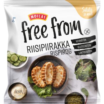 MOILAS FREE FROM RIISIPIIRAKKA 6KPL GTON 402 G