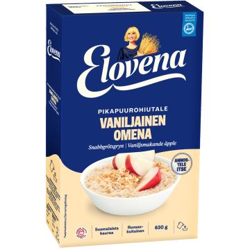 ELOVENA HETKI VANILJAINEN OMENA PIKAPUURO 630 G