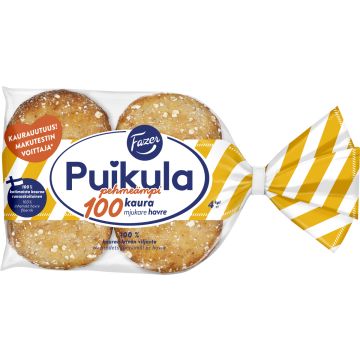 FAZER PUIKULA PEHMEÄMPI 100KAURA 4KPL 220 G