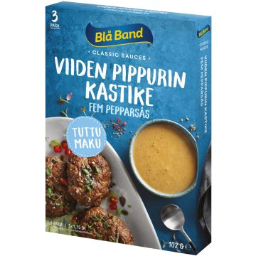 BLÅ BAND BISTRO KASTIKE VIISI PIPPURIA 3-PACK 48 G