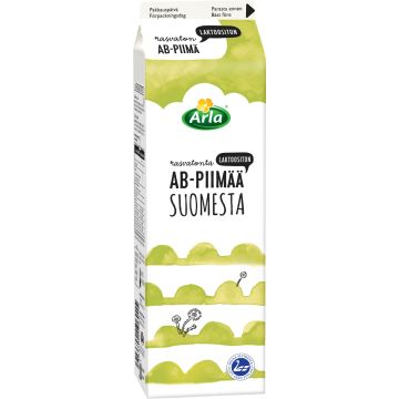 ARLA AB-PIIMÄ LAKTON RASVATON SUOMI 1L