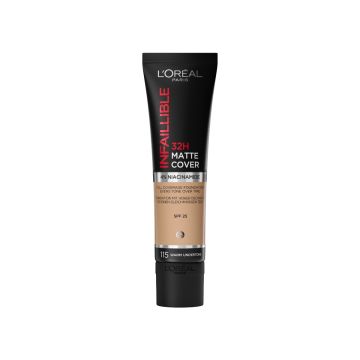 LOREAL INFAILLIBLE 32H MATTE COVER 115 GOLDEN BEIGE MEIKKIVOIDE