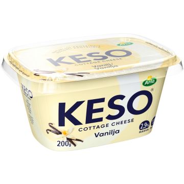 ARLA KESO RAEJUUSTO VANILJA LAKTON 200 G