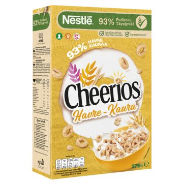 NESTLE CHEERIOS KAURA TÄYSJYVÄMURO 375 G