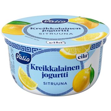 VALIO EILA KREIKKALAINEN JOGURTTI SITRUUNA LAKTON 150 G