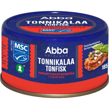 ABBA TONNIKALA TOMAATISSA 185 G