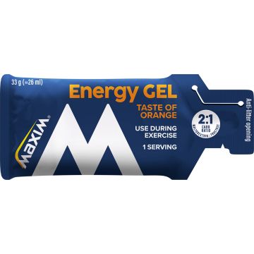 MAXIM ENDURANCE ENERGY GEL ORANGE SINGLE 33 G