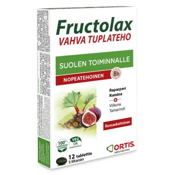 FRUCTOLAX VAHVA TUPLATEHO TBL 12 KPL