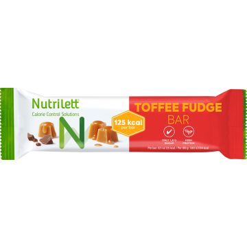 NUTRILETT TOFFEE-FUDGE BAR 40 G