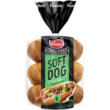 VAASAN STREET FOOD SOFT DOG PERUNAHODARI 6KPL 300 G