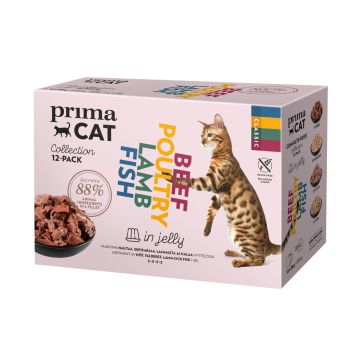 PRIMACAT CLASSIC HYYTELÖLAJITELMA 12*85G 1,02 KG