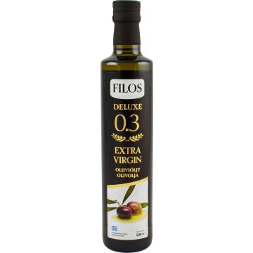 FILOS DELUXE 0.3 EKSTRA NEITSYTOLIIVIÖLJY 500 ML