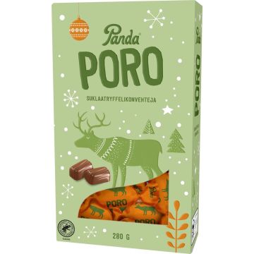 PANDA PORO SUKLAATRYFFELI- KONVEHTEJA 280 G