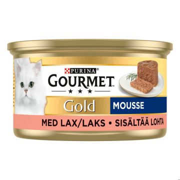 PURINA GOURMET GOLD MINITÖLKIT LOHI MOUSSE 85 G