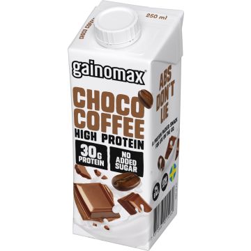 GAINOMAX HIGH PROTEIN DRINK CHOCO COFFEE 250 ML