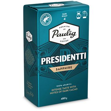 PAULIG PRESIDENTTI KAHVI SAPPHIRE SJ 450 G